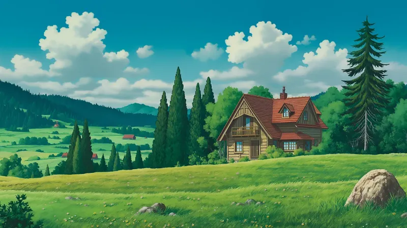 Cozy & Cute Desktop Wallpapers ☁️ 8 Free 4K Backgrounds (Ghibli, Totoro & Friends)