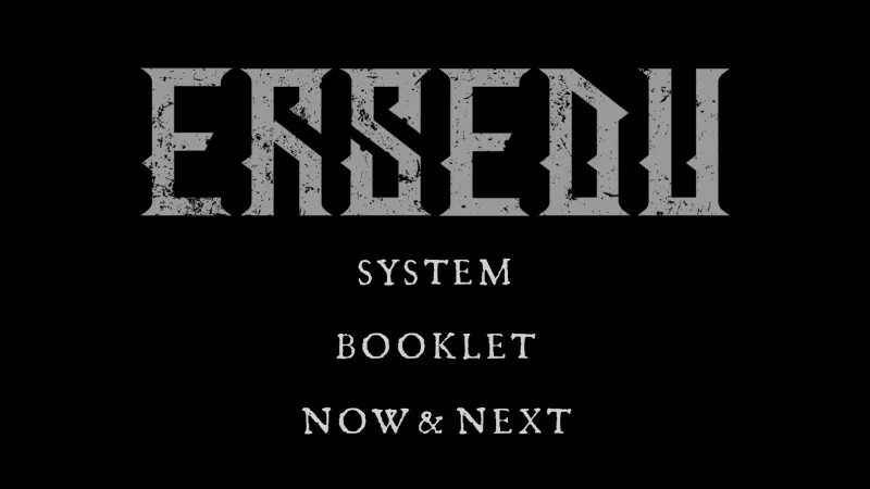 System, booklet, what now & next