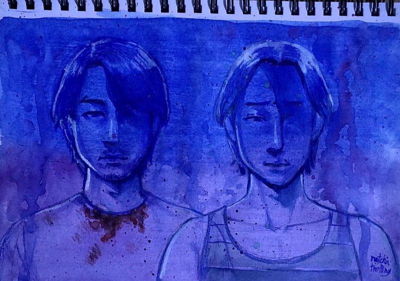 Peuk & Fluke - watercolor