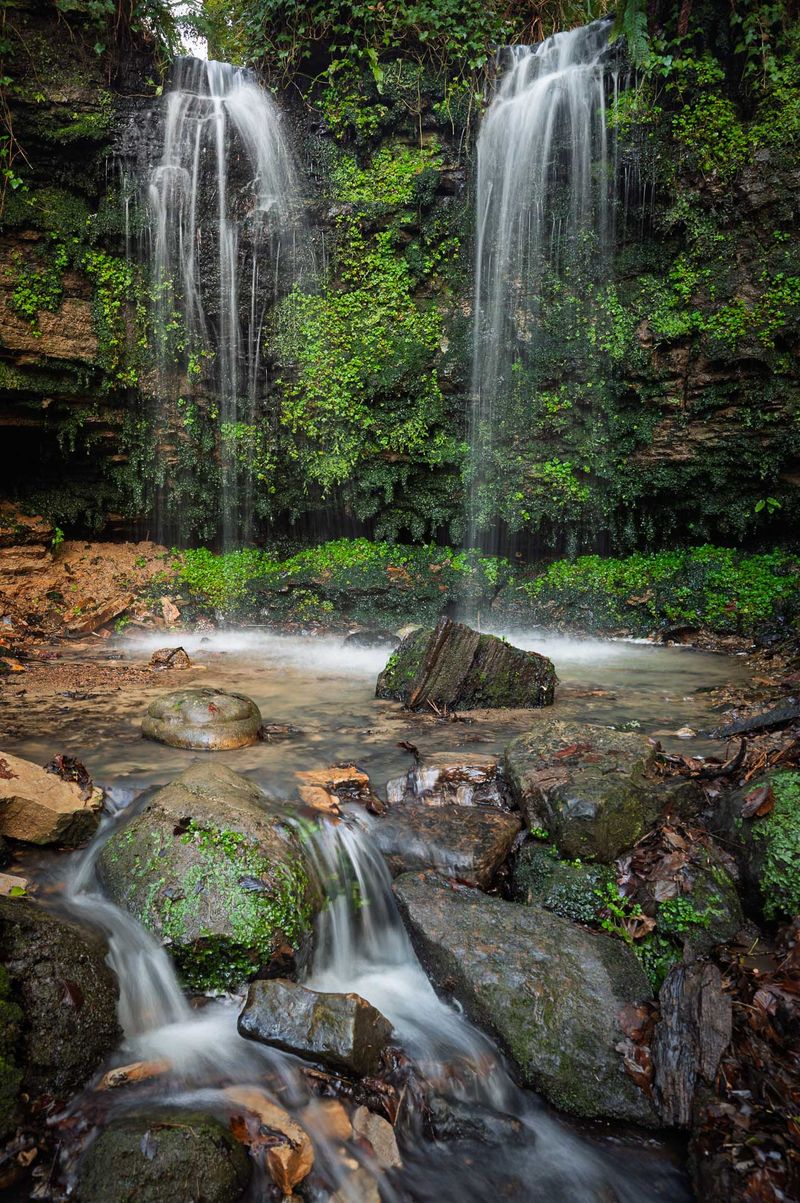 Private Map of Hidden Sussex Waterfalls