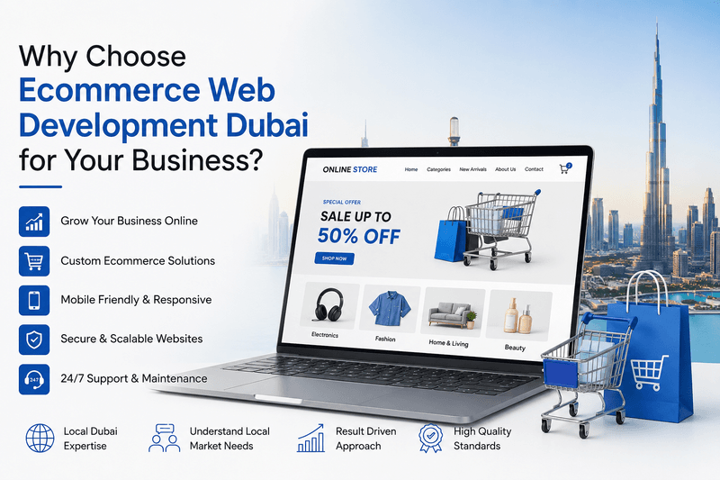 Why Choose Ecommerce Web Development Dubai for Your Business?
