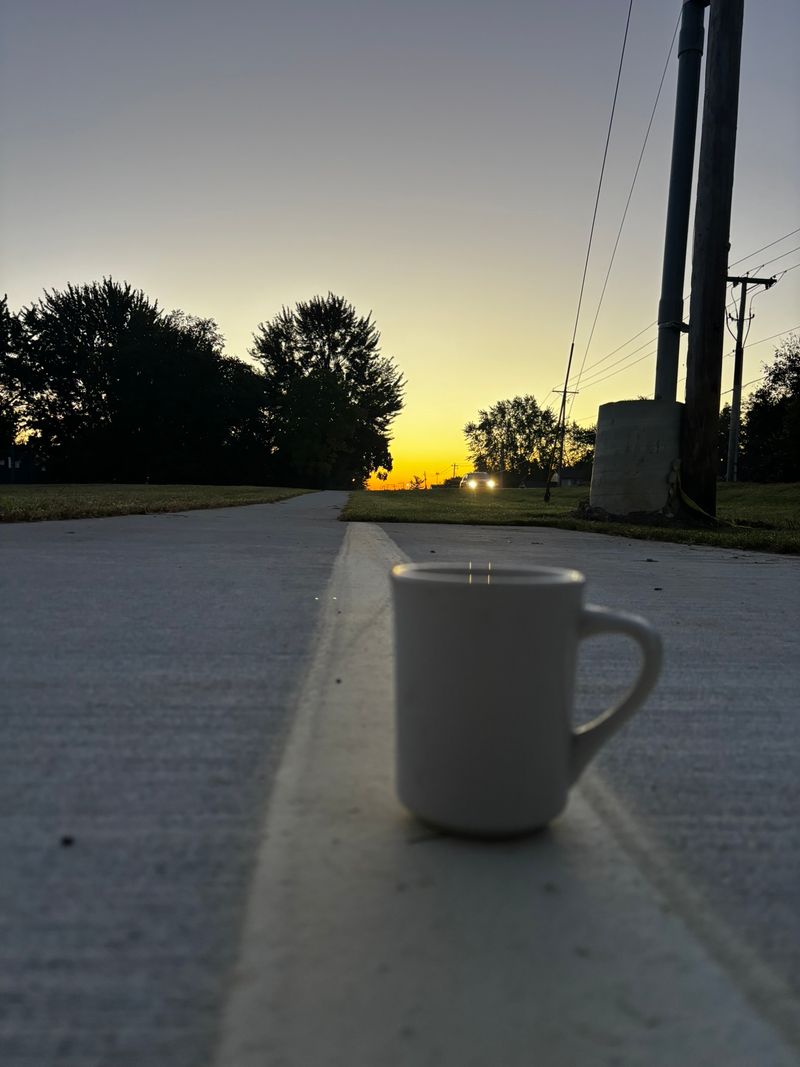 It's a day for coffee. As is always true.