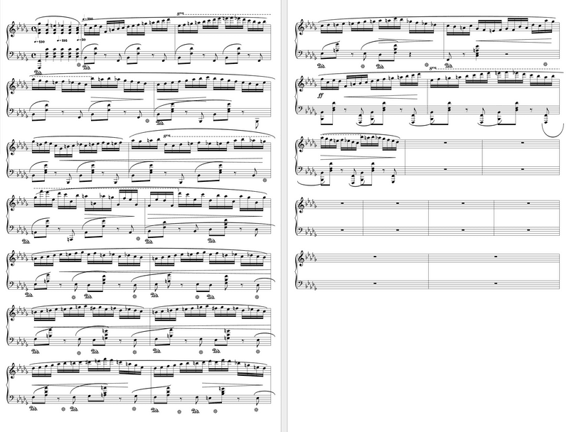 Chopin's 16th Prelude