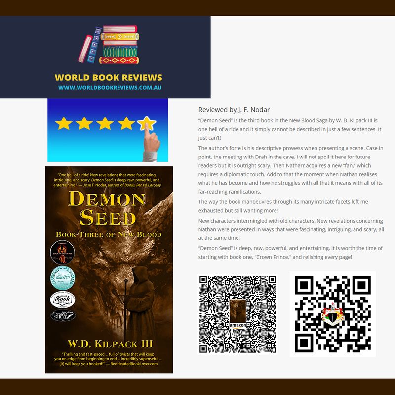 Demon Seed "is one hell of a ride!"