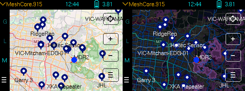 Map Light/Dark Theme