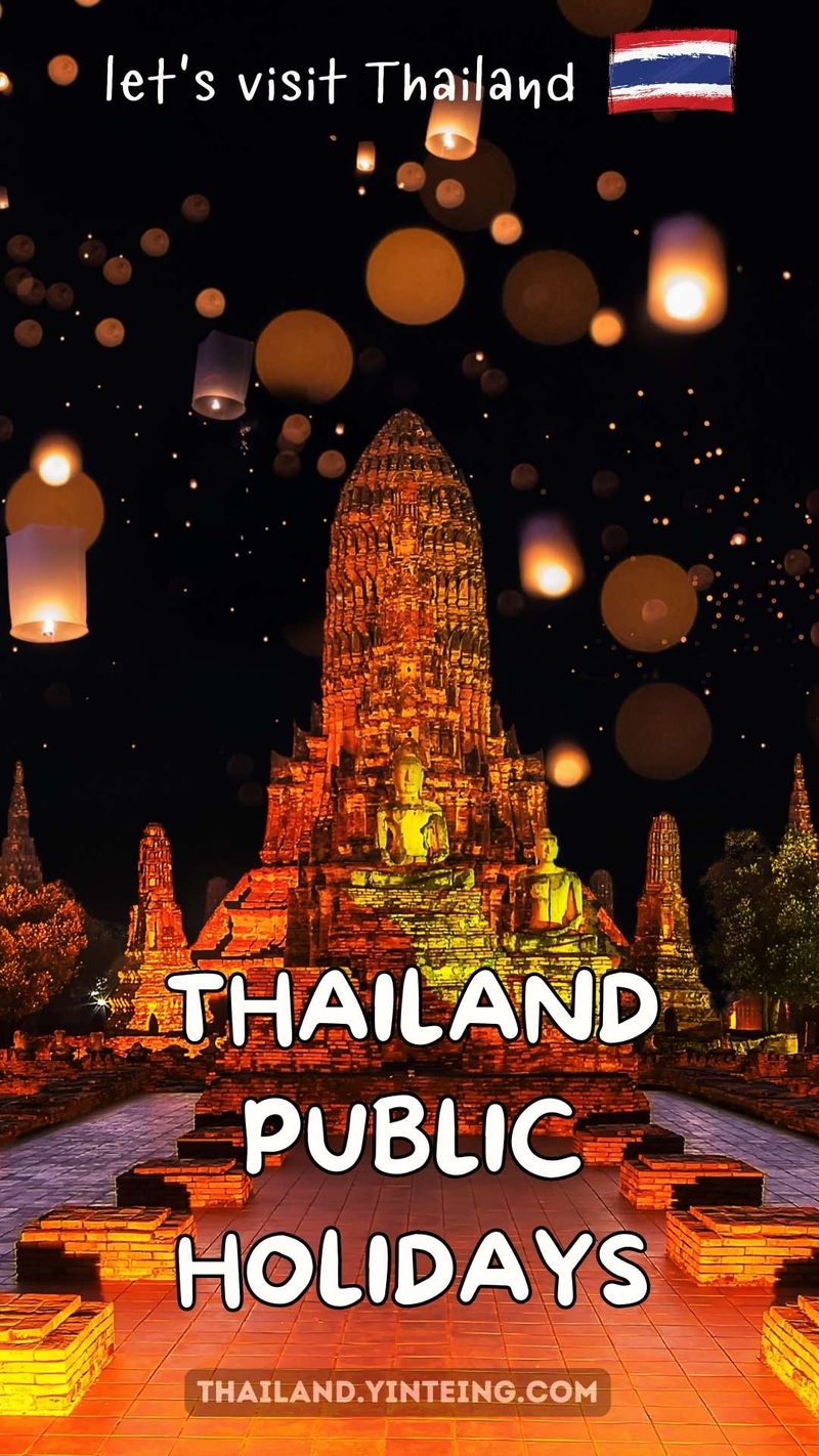 Public Holidays in Thailand