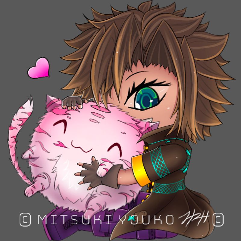NEW Merch - HACK - Main Characters Acrylic Keychains - "Chibi Hug Set"