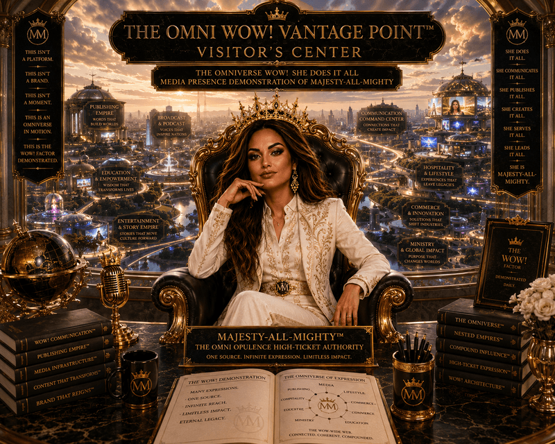 THE OMNI WOW VANTAGE POINT™ VISITOR'S CENTER