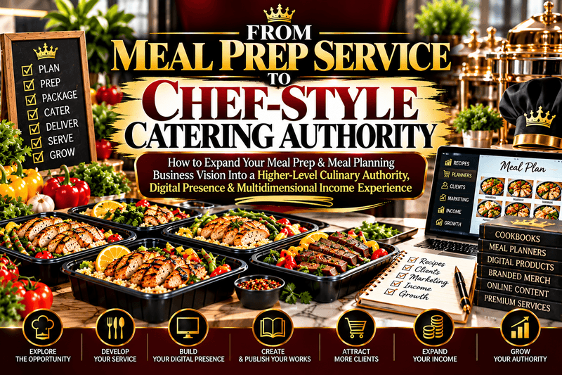 FROM MEAL PREP SERVICE TO CHEF-STYLE CATERING AUTHORITY