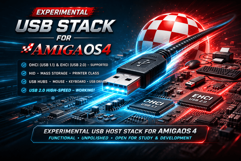 USB2 Stack for AmigaOS4