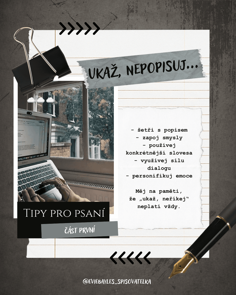 Ukaž, nepopisuj….