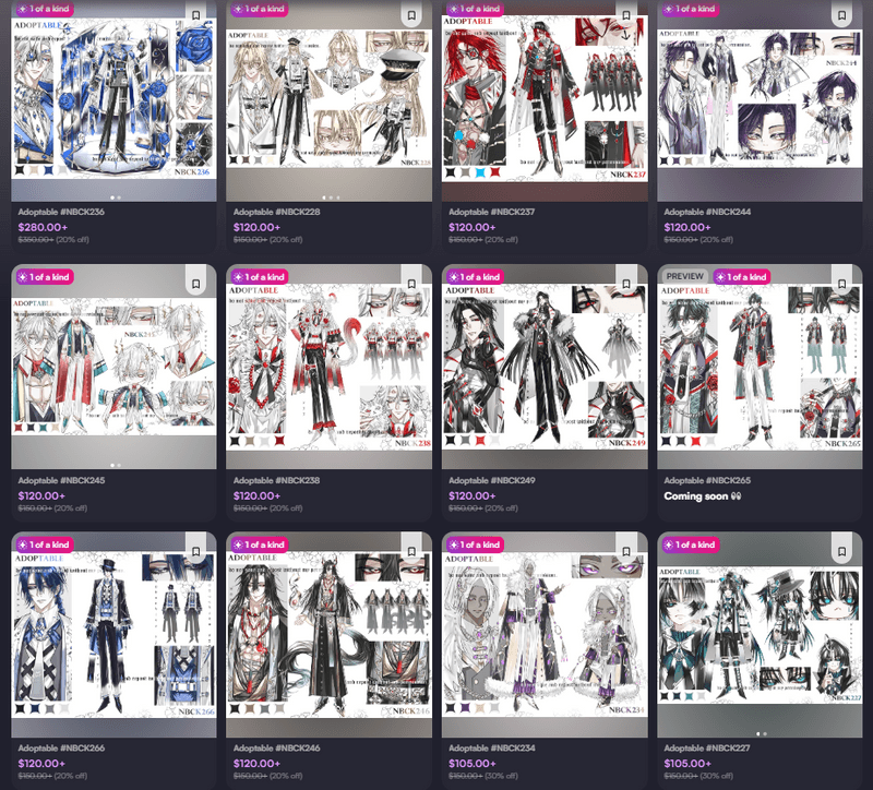 Adoptables Sale: Up to 50% OFF until July 7th!