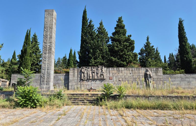 Wartime Graves in Tbilisi, and What Went Up While I Was Away