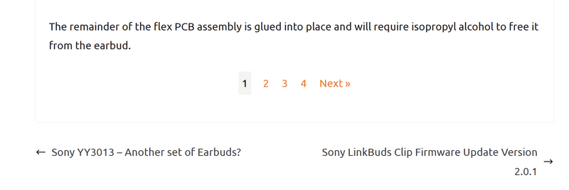 Pagination on Posts