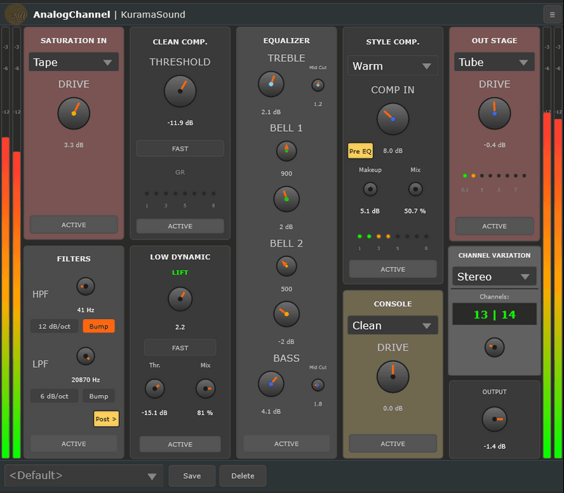 KuramaSound | AnalogChannel update!