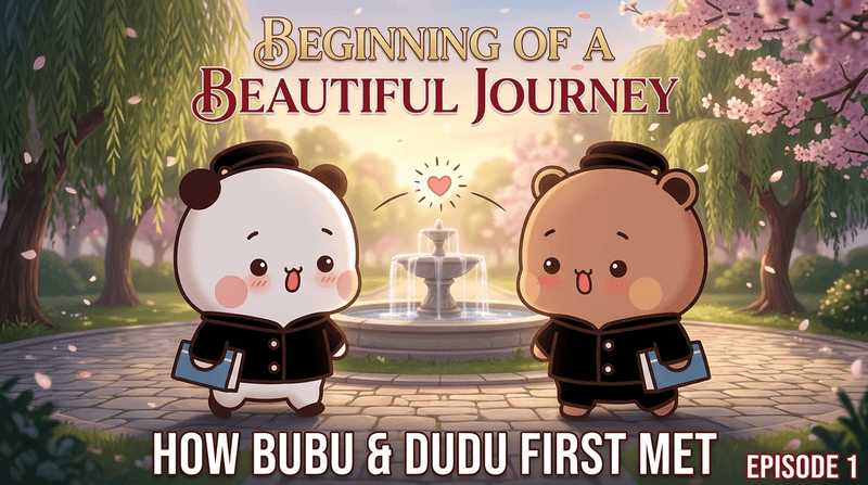 How Bubu Met Dudu! 🐼🐻 The Beginning of a Beautiful Journey | Episode 1