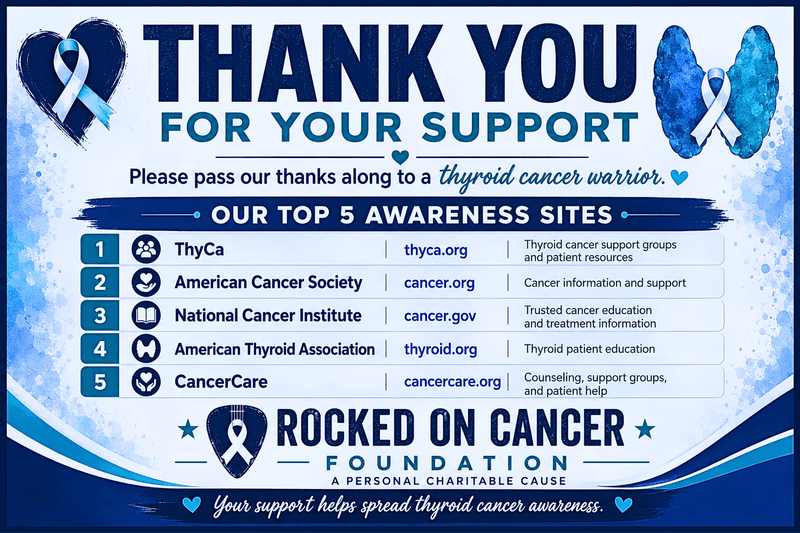 A LITTLE THANK YOU GOES A LONG WAY!