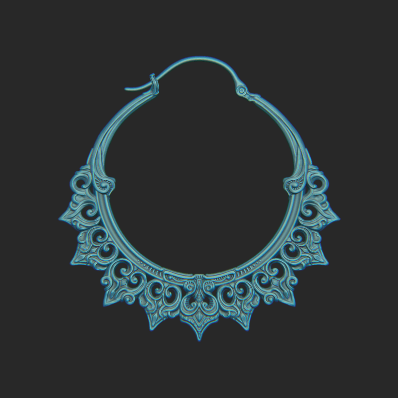 Behind the Piece — Filigree Relic Hoop I
