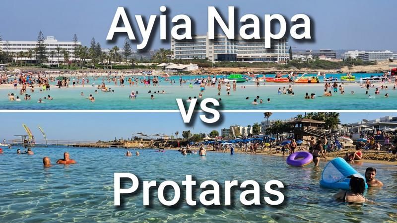 Ayia Napa vs Protaras. Which one should you choose