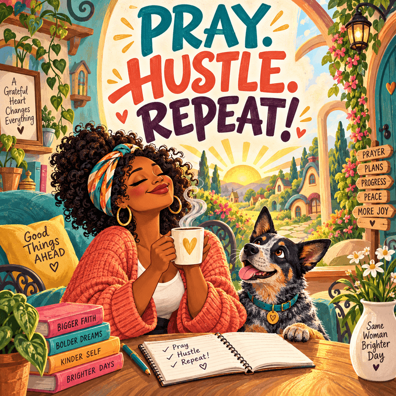 Pray Hustle Repeat!