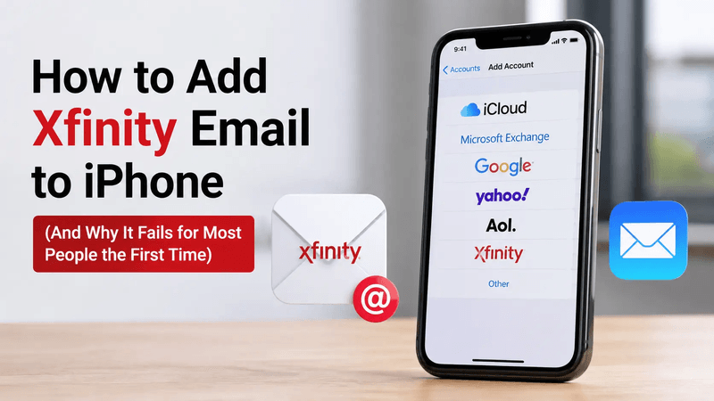 How to Add and Set Up Xfinity Email on iPhone: A Complete Guide