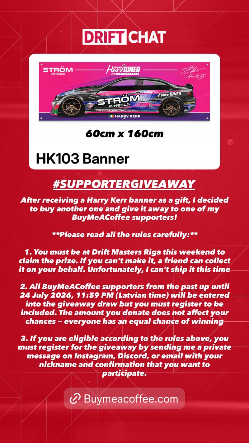 Drift Chat Supporter Giveaway!