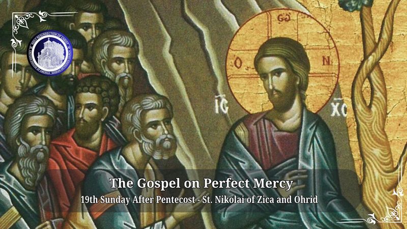 19th Sunday After Pentecost - The Gospel on Perfect Mercy