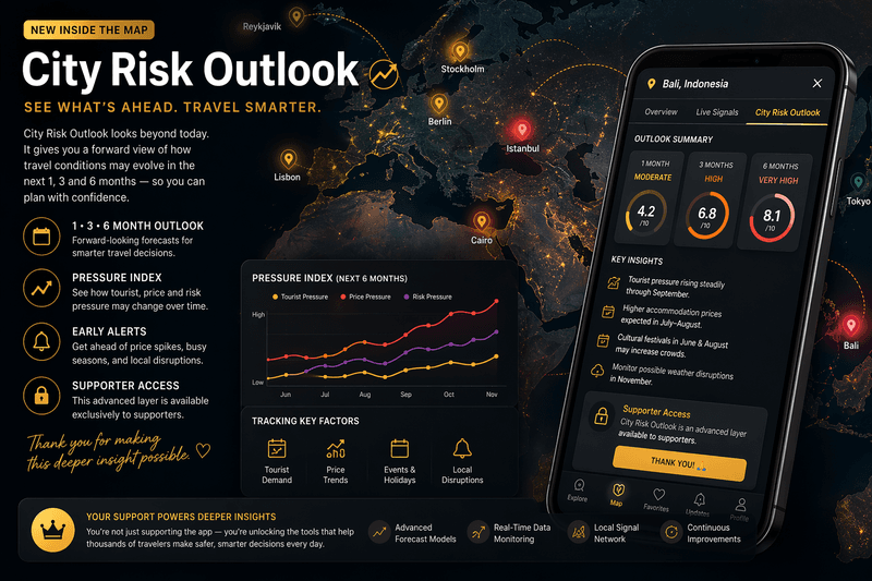🥈 City Risk Outlook