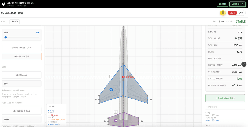 CG Calculator