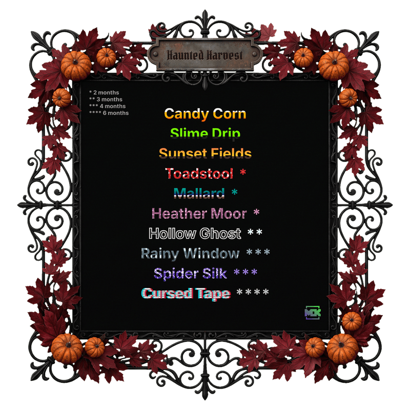 Cosmetics Reveal - Haunted Harvest