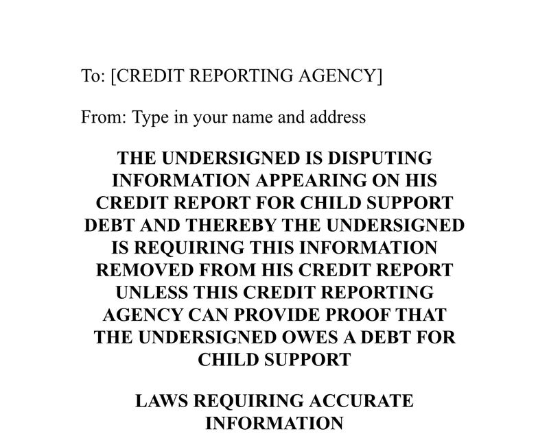 Credit Bureau Demand for Proof of Debt