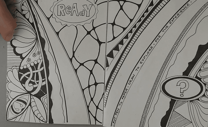 A Zen-Doodle Art Journal