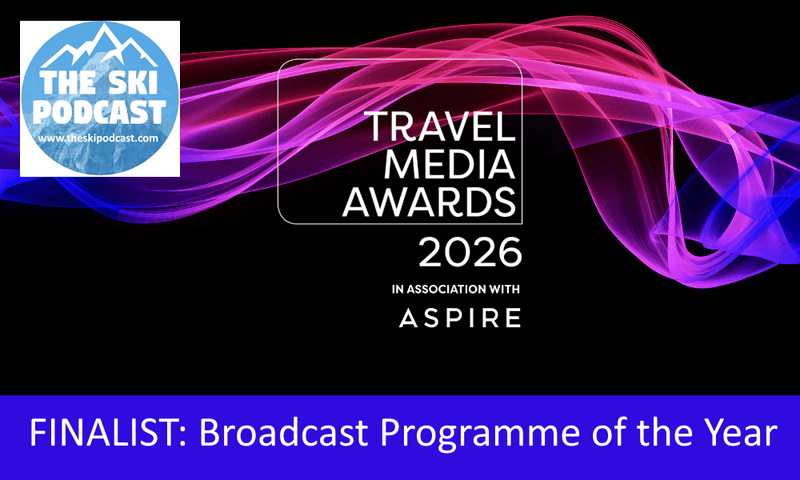 The Ski Podcast shortlisted in the 2026 Travel Media Awards