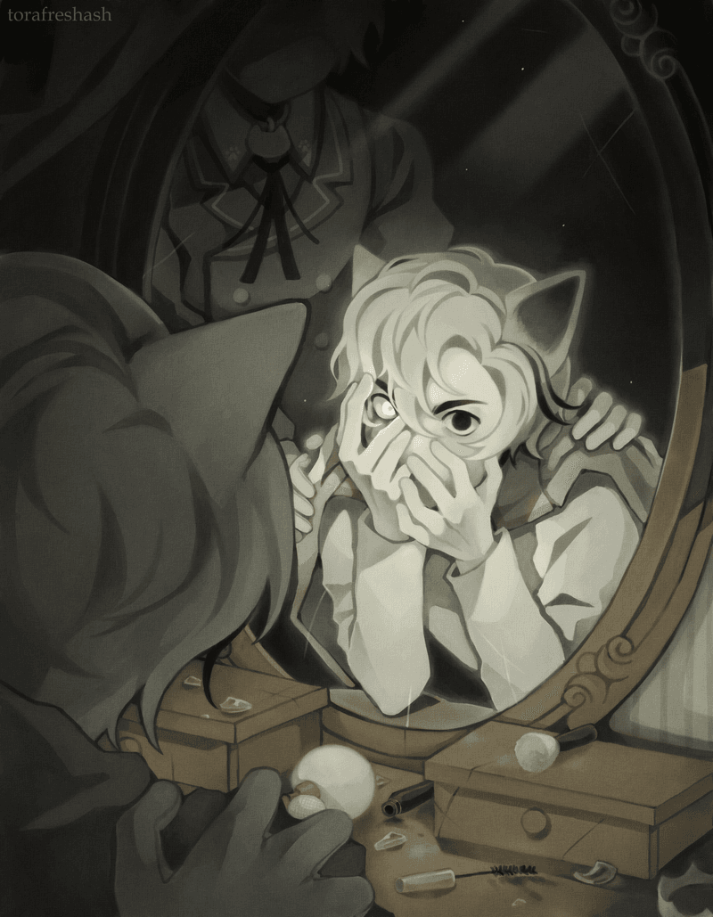Some of my OC artworks 🐈🍞