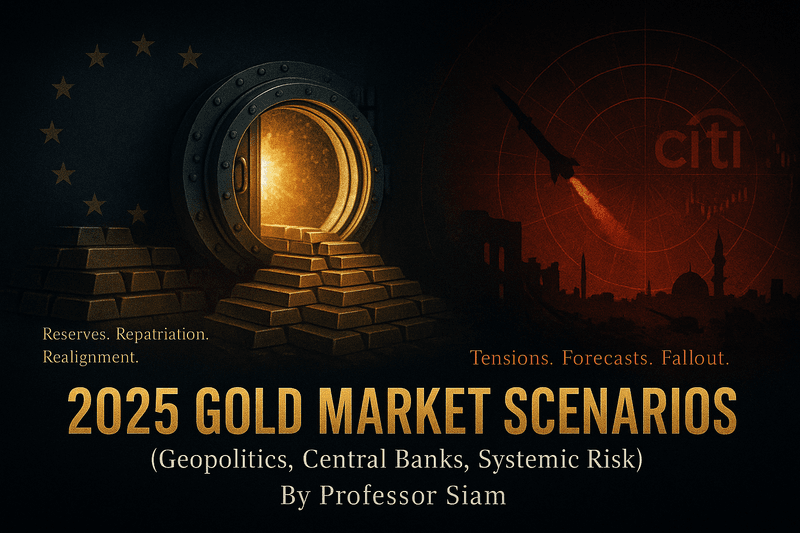 🕵️‍♂️ Gold Market Scenarios 2025: What's Driving the Next Big Move?