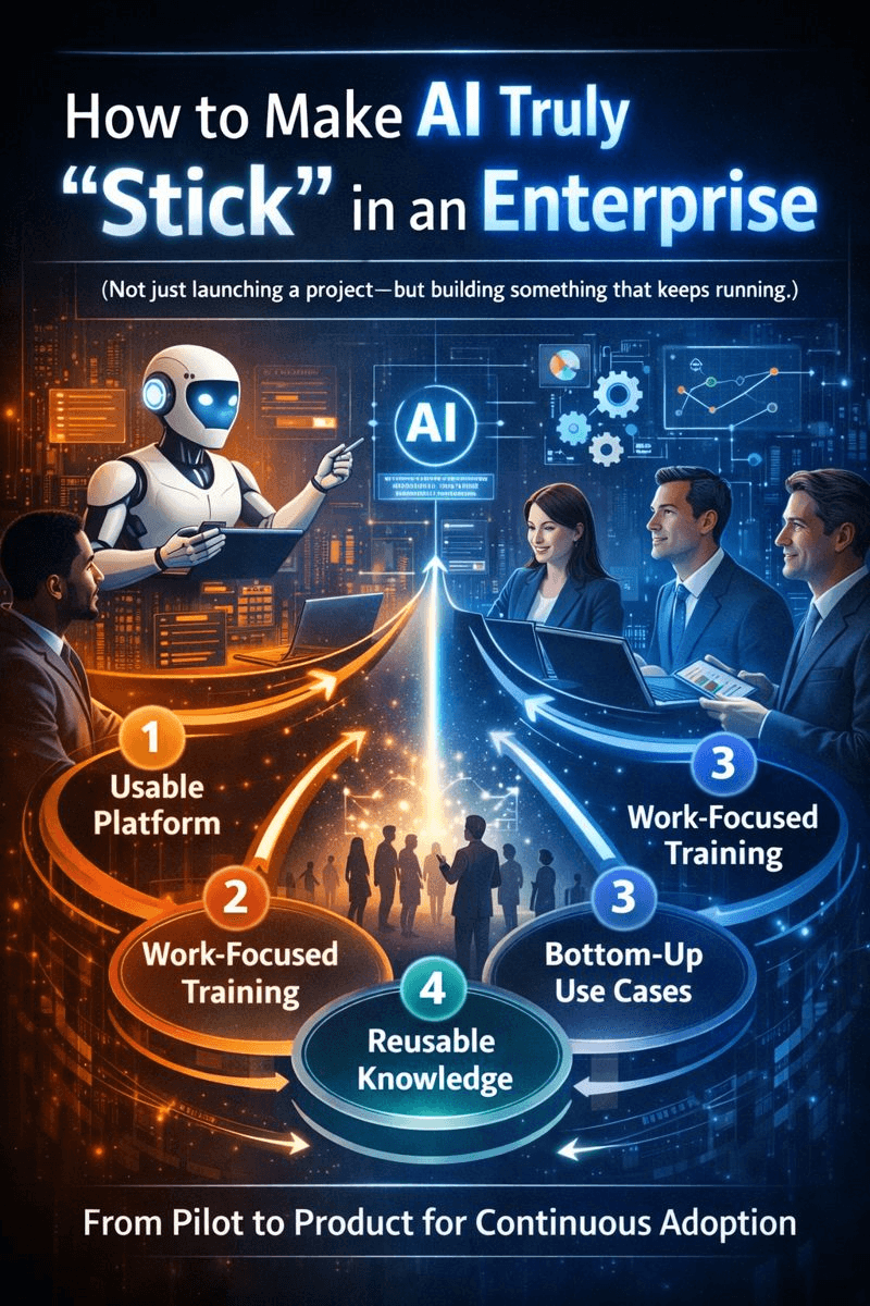 How to Make AI Truly “Stick” in an Enterprise