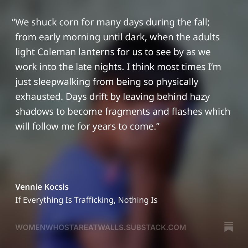 If Everything Is Trafficking, Nothing Is