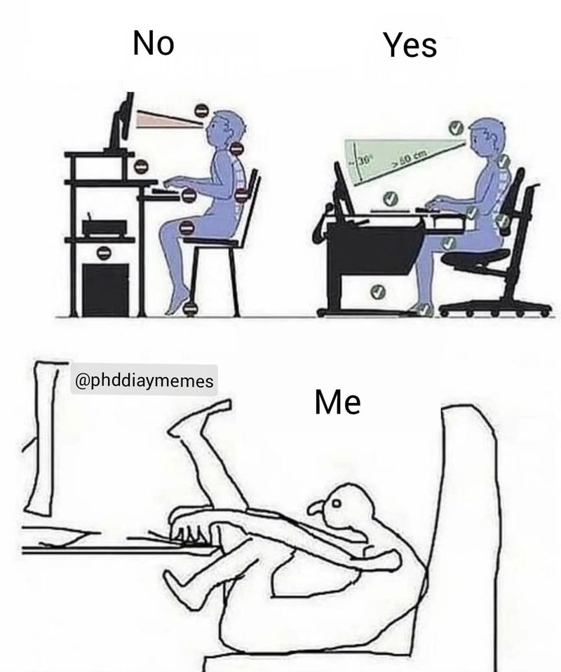 Me when I write for 4 consecutive hours