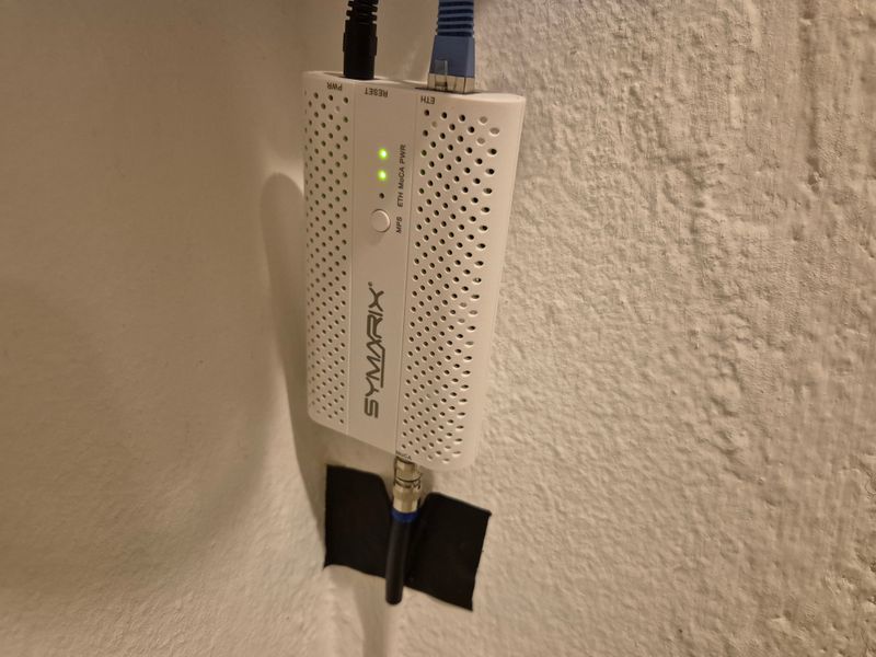 Netzwerk übers Coax Kabel - Nutzung bestehender Kabel