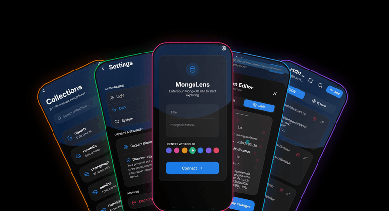 I built MongoLens to make MongoDB access simple, secure, and mobile-friendly for developer