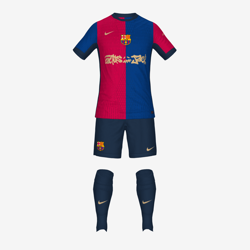 SKM Travis Scott X FC Barcelona El Clásico Kits #TU14.1