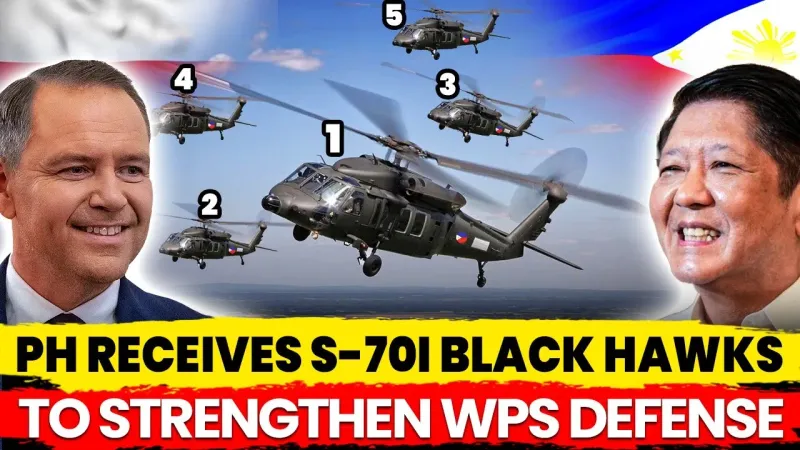 Latest S-70i Black Hawks Arrive in the Philippines – PAF Upgrade!