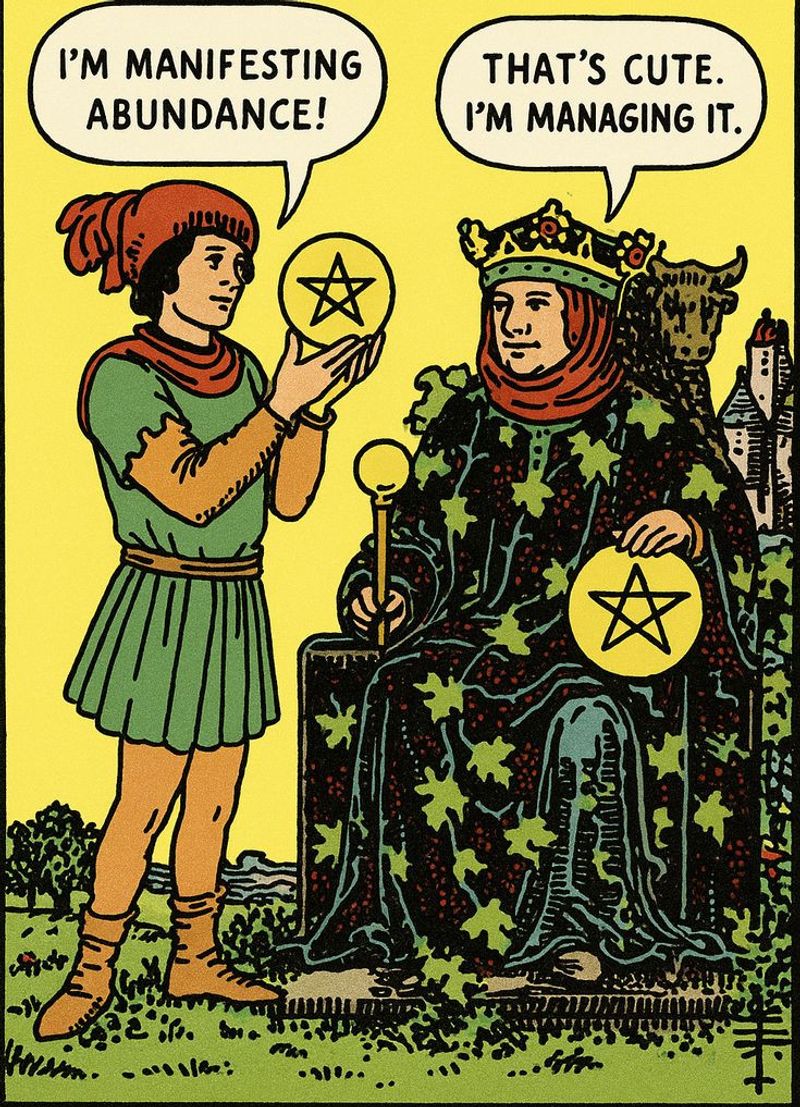 Tarot makes more sense right now ⚝