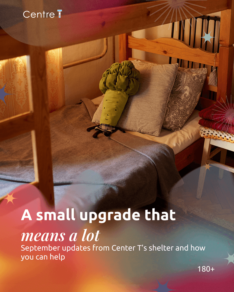 We’re back — and our shelter has a new bunk bed 🛏