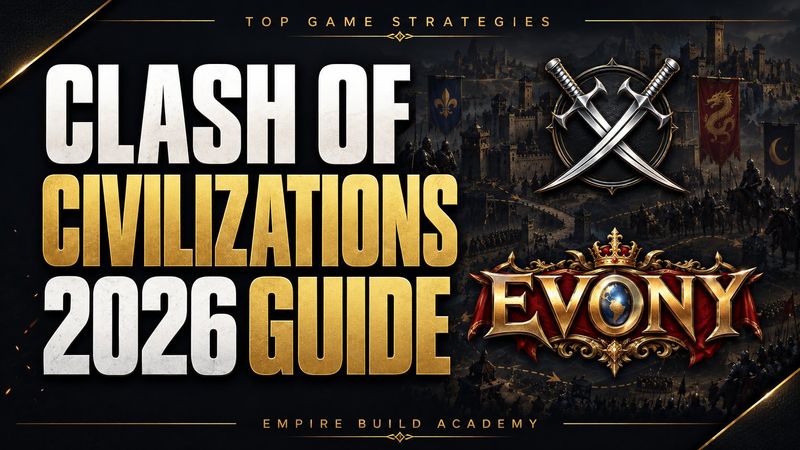 Evony Clash of Civilizations: The Biggest Mistake Is Playing Assault and Battlefield the S