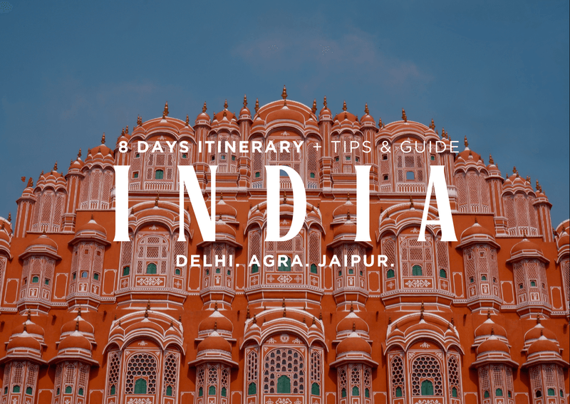 The Golden Triangle of India (8 days itinerary + tips & guide)