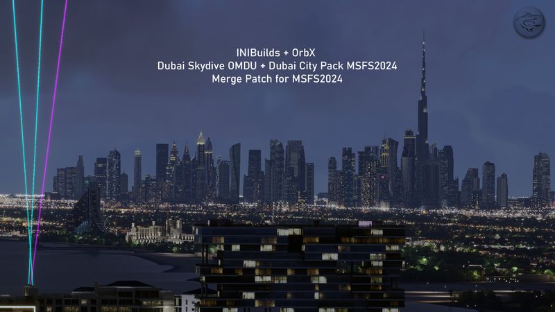 Merge OrbX + iniBuilds Dubai Landmarks in MSFS2024