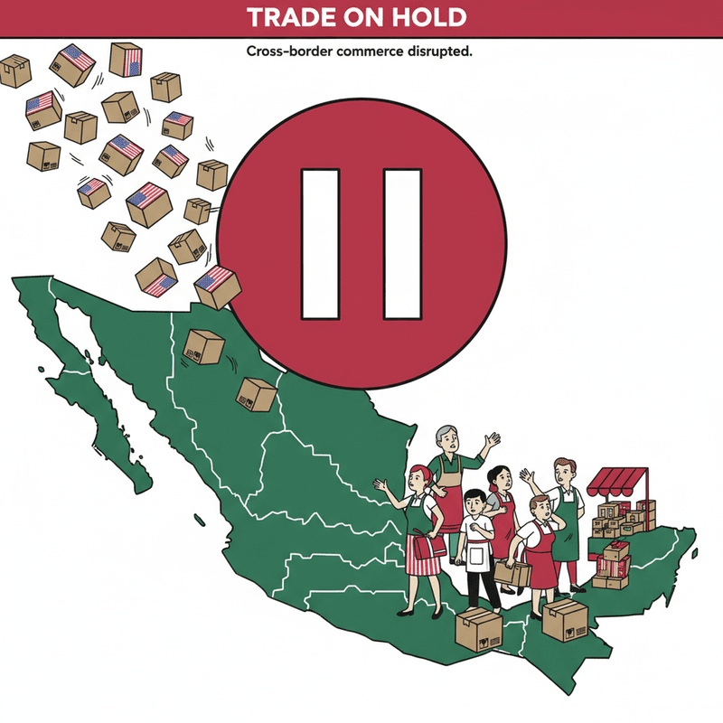 Mexico Hits Pause on US Packages: The De Minimis Drama Unpacked! 📦🚫
