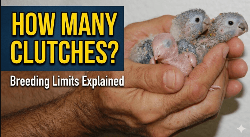 FREE Video - How many clutches should a pair be allowed to produce per year?