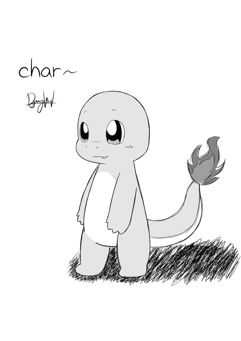 Charmander random sketch